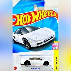 ✅ 🚗 4/$20 🚗 NEW 2025 MATTEL HOT WHEELS 2/10 HW THE ‘90S ‘90 ACURA NSX #175/250